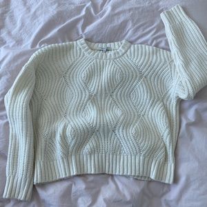 Madewell cable sweater